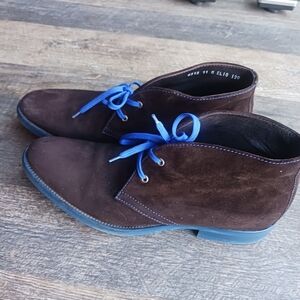 Donald J Pliner Boots Elio Chukka Suede Mens 11 Brown ankle d2